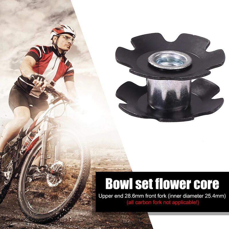 1-3 KOM 28,6 mm MTB cestovni bicikl, slušalice s prednjom viljuškom, biciklistička zvjezdasta matica, pričvrsni vijci upravljača, utikač upravljača MTB vilica, dio cestovnog bicikla
