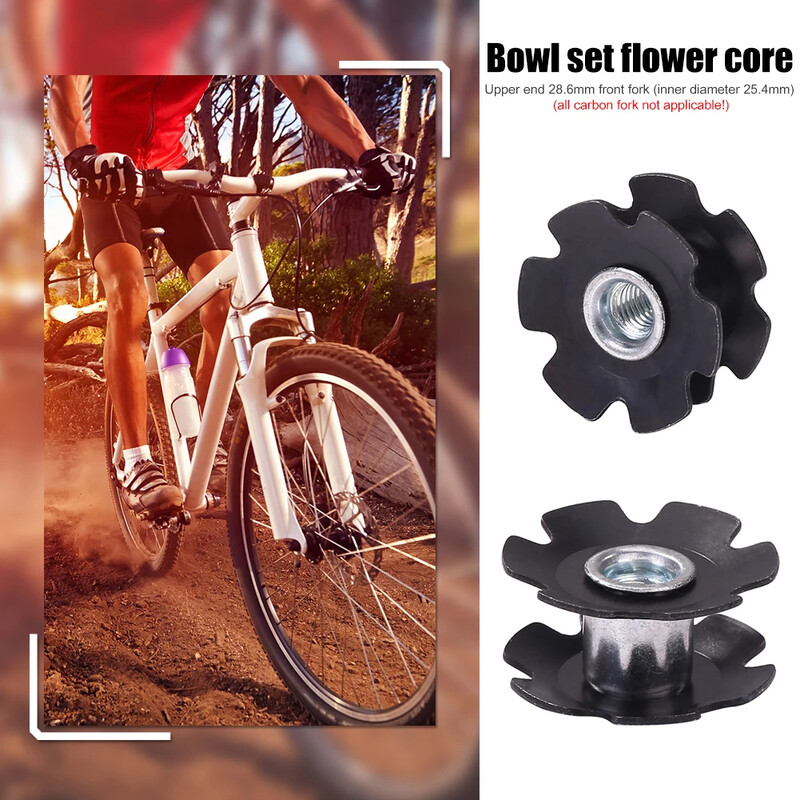 1-3 KOM 28,6 mm MTB cestovni bicikl, slušalice s prednjom viljuškom, biciklistička zvjezdasta matica, pričvrsni vijci upravljača, utikač upravljača MTB vilica, dio cestovnog bicikla