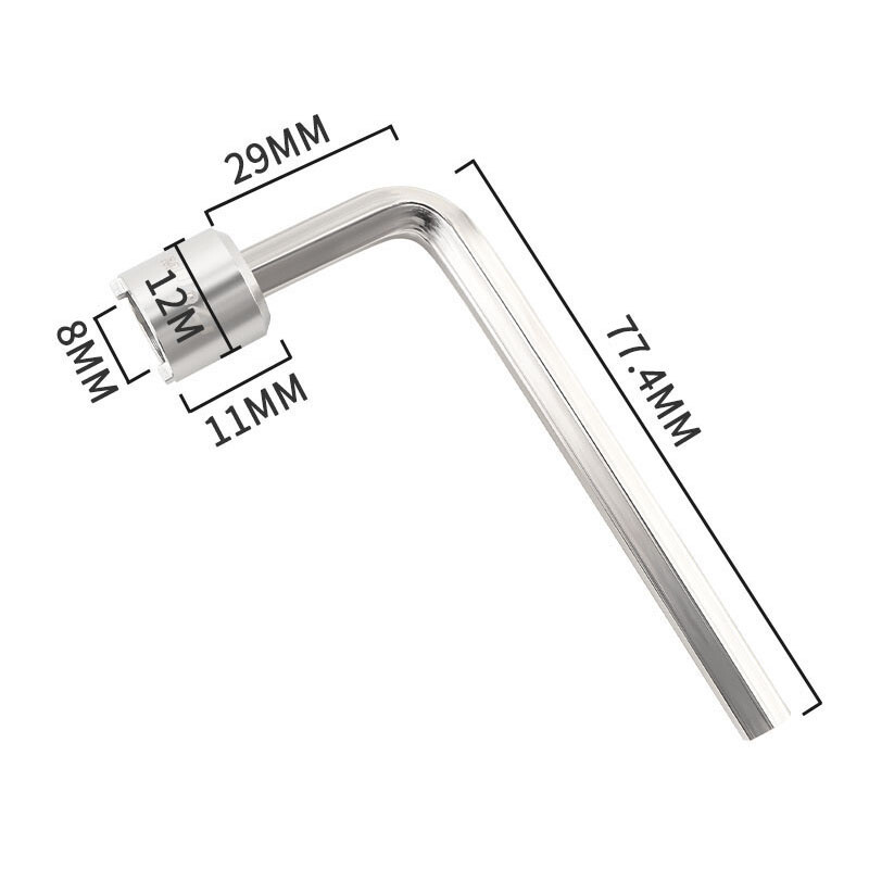 MUQZI Ključ za matice lančanika bicikla Vijak za skidanje lančanika Bicikl Ugradnja fiksnog alata