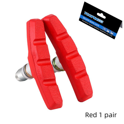 TOOPRE kalnu velosipēda V bremžu kluči Road Dead Speed Gumijas bremžu uzliku kluss, nodilumizturīgs C bremžu klucis