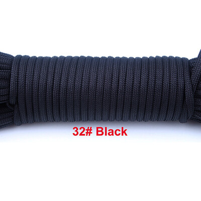 252 spalvos Paracord 550 25,50,100FT Paracord virvė Cuerda Escalada Mil Spec 7Strand Paracorde lauko stovyklavimo išgyvenimo rinkinys