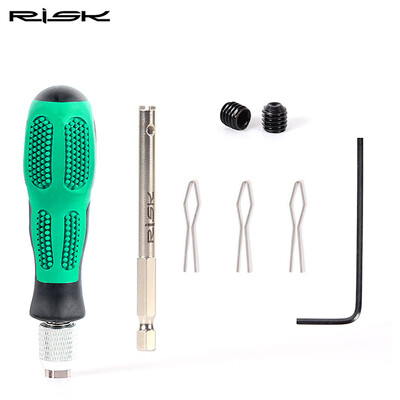 RISK RL236 Bicikl Obruč bicikla Žbica Nipl Ključ Nasadni odvijač Odvijač Uklanjanje Alati za umetanje Komplet alata za popravak MTB cestovnog bicikla