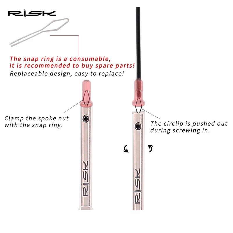 RISK RL236 Bicikl Obruč bicikla Žbica Nipl Ključ Nasadni odvijač Odvijač Uklanjanje Alati za umetanje Komplet alata za popravak MTB cestovnog bicikla
