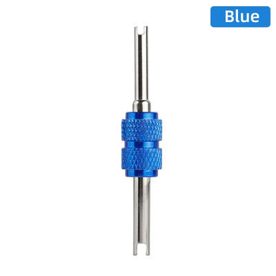 Dvojité hlavové vložky Kľúč 5V1 8V1 Jadra trysiek Inštalácia Odstránenie Bicykel Auto Nákladné Auto E-bike Scooter Motocykel Nástroj na ventil pneumatík