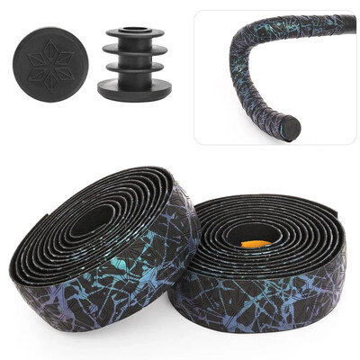 Šosejas velosipēda stūres lente Ātruma sacīkšu velosipēda stieņa lentes rokturis šķērssiksna pret slīdēšanu ceļu velosipēda stūre riteņbraukšanas siksnas