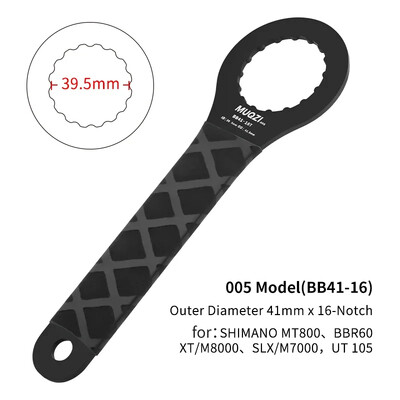 MUQZI MTB apakšējā kronšteina rīks 39/41/44/46/49/52mm velosipēda apakšējā kronšteina uzstādīšanas noņemšanas līdzeklis Shimano SRAM BB uzgriežņu atslēgai
