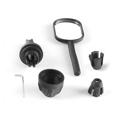 Retrovizor za bicikl Dodaci za bicikle Univerzalno ogledalo za bicikl Upravljač Zadnje ogledalo za 360 stupnjeva Rotirajući stražnji pogled za jednostavno