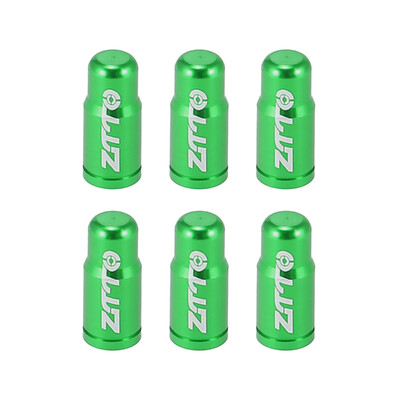 X Autohaux 2/4/6gab alumīnija sakausējuma vārstu vāciņi franču tipa vārstu riepu putekļu aizsargi velosipēdam kalnu velosipēds šosejas velosipēds MTB