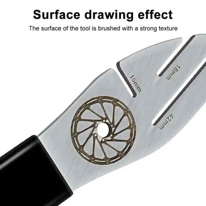 Alat za bicikle Alat za poravnanje rotora disk kočnice MTB Ključ za korekciju izravnavanja Alat za popravak bicikla od nehrđajućeg čelika