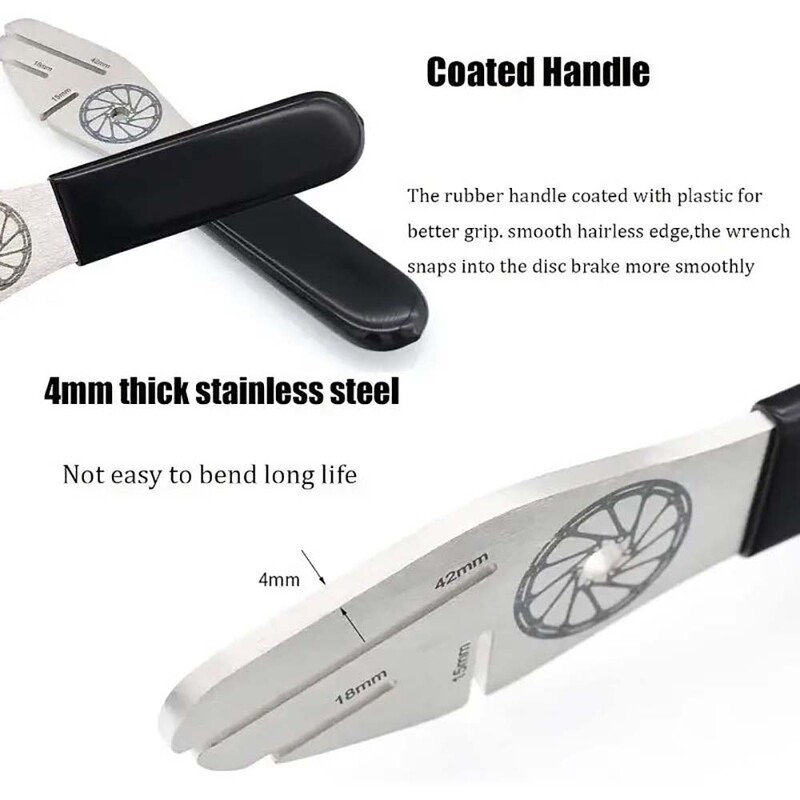 Alat za bicikle Alat za poravnanje rotora disk kočnice MTB Ključ za korekciju izravnavanja Alat za popravak bicikla od nehrđajućeg čelika