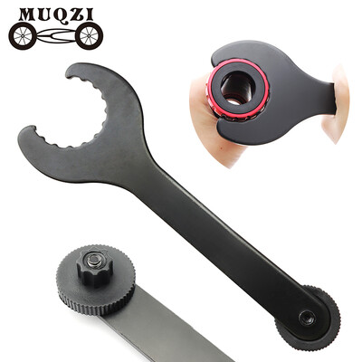 MUQZI MTB Road Bike BB Cheie de reparare a suportului inferior pentru instrument de instalare a capacului cu șurub pentru manivelă de bicicletă Hollowtech