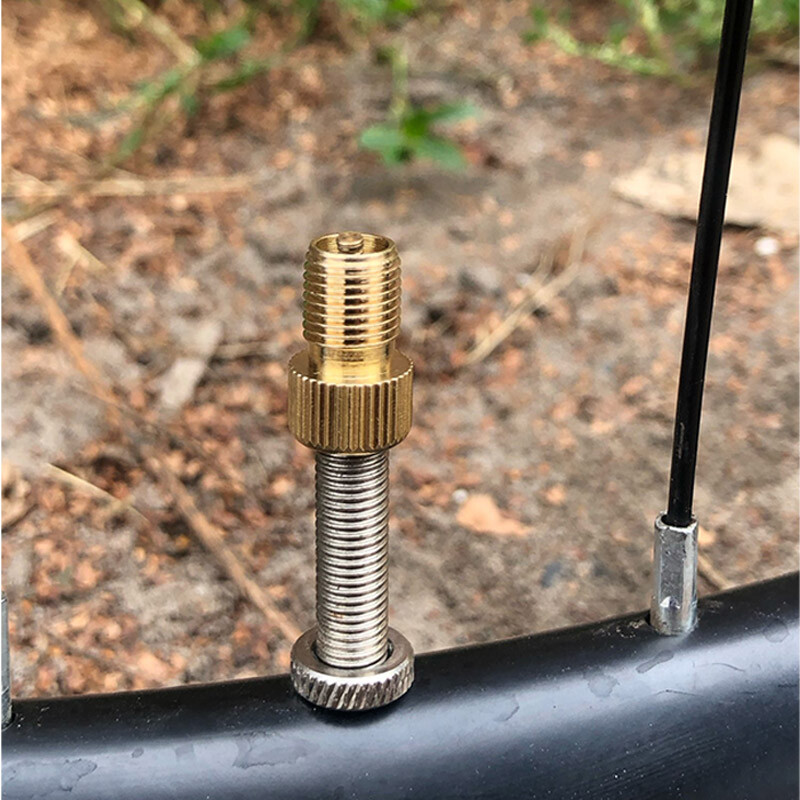 5PC F/V na A/V ventil adapter Bike Value Converter Presta u Schrader Golden Bike Tire Francuski ventil adapter Dodaci za bicikle