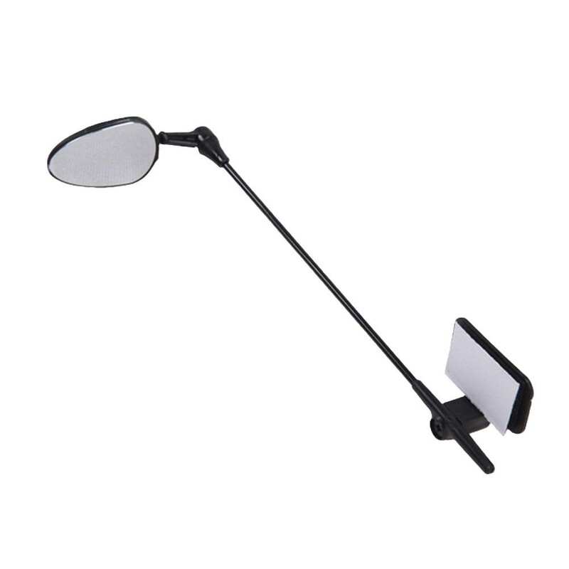 Dviračio šalmo galinio vaizdo veidrodėlis 360 laipsnių reguliuojamas platus kampas Lengvas važiavimo dviračiu veidrodėlis dviračio galinio vaizdo veidrodžių priedai