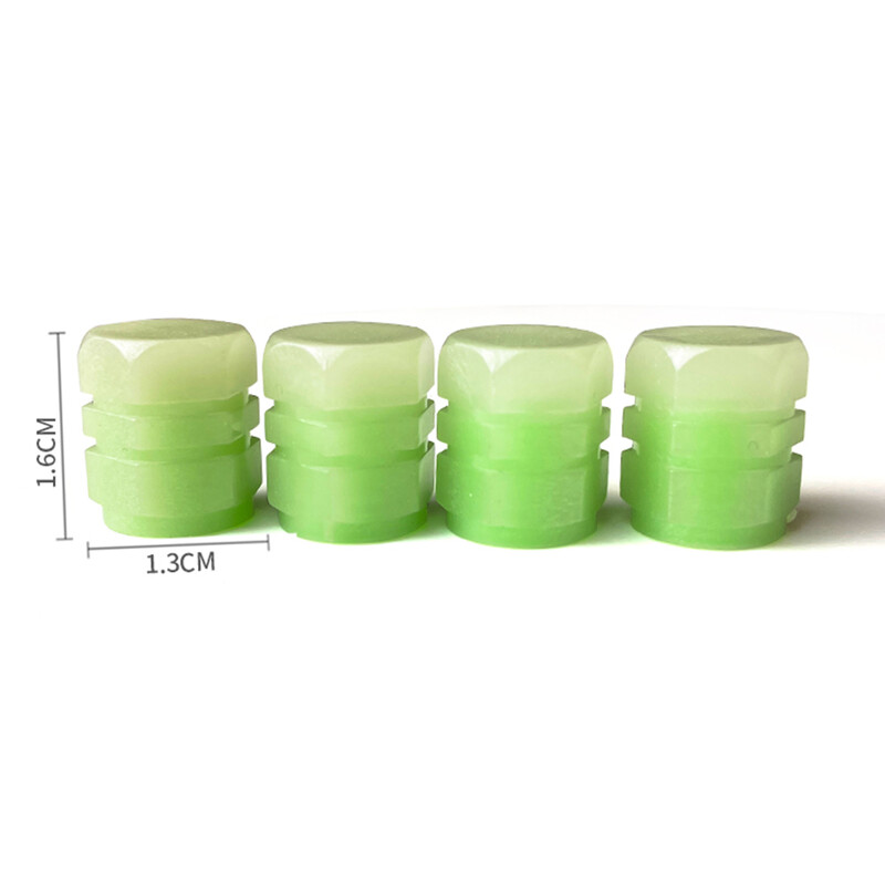 4 buc. Supape luminoase colorate pentru mașină. Capac rezistent la scurgeri. Supape-Capac pentru mașini