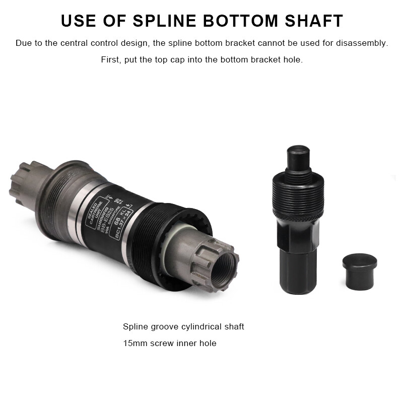 Velosipēdu kloķa izvilkšanas apakšējo kronšteinu noņemšanas līdzeklis Kalnu velosipēdu remonta instrumenti Kloķa pedāļu noņemšanas Velosipēdu remonta piederumi