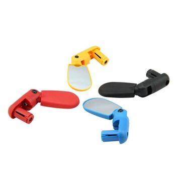 Bicycle Rearview Mirror Bike Cycling Ευρέως φάσματος ανακλαστήρας πίσω όψης Ρυθμιζόμενος αριστερός δεξιός καθρέφτης Αξεσουάρ ποδηλάτου