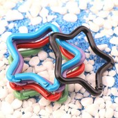 Karabiner u obliku zvijezde Aluminijski karabiner šareni pentagram zvjezdani karabiner kopče za privjesak ruksak za kampiranje