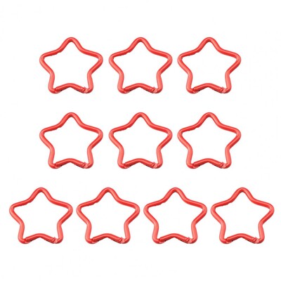 Karabiner u obliku zvijezde Aluminijski karabiner šareni pentagram zvjezdani karabiner kopče za privjesak ruksak za kampiranje