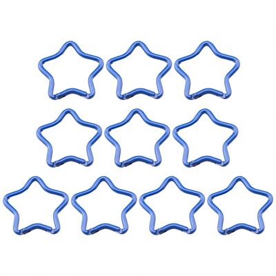 Karabiner u obliku zvijezde Aluminijski karabiner šareni pentagram zvjezdani karabiner kopče za privjesak ruksak za kampiranje