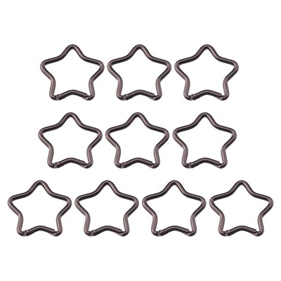 Karabiner u obliku zvijezde Aluminijski karabiner šareni pentagram zvjezdani karabiner kopče za privjesak ruksak za kampiranje