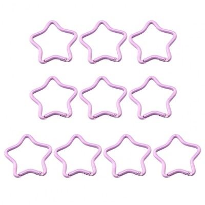 Karabiner u obliku zvijezde Aluminijski karabiner šareni pentagram zvjezdani karabiner kopče za privjesak ruksak za kampiranje