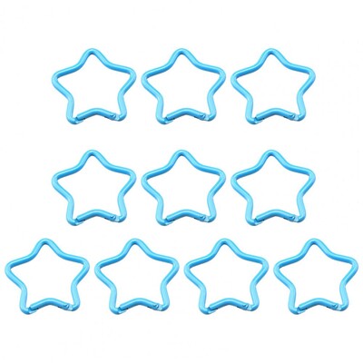 Karabiner u obliku zvijezde Aluminijski karabiner šareni pentagram zvjezdani karabiner kopče za privjesak ruksak za kampiranje