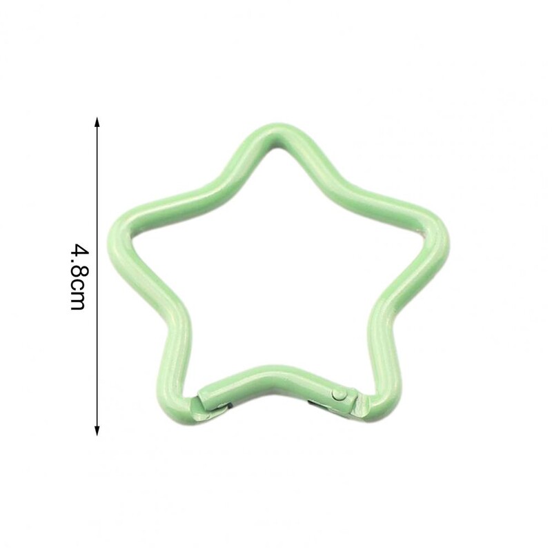 Karabiner u obliku zvijezde Aluminijski karabiner šareni pentagram zvjezdani karabiner kopče za privjesak ruksak za kampiranje