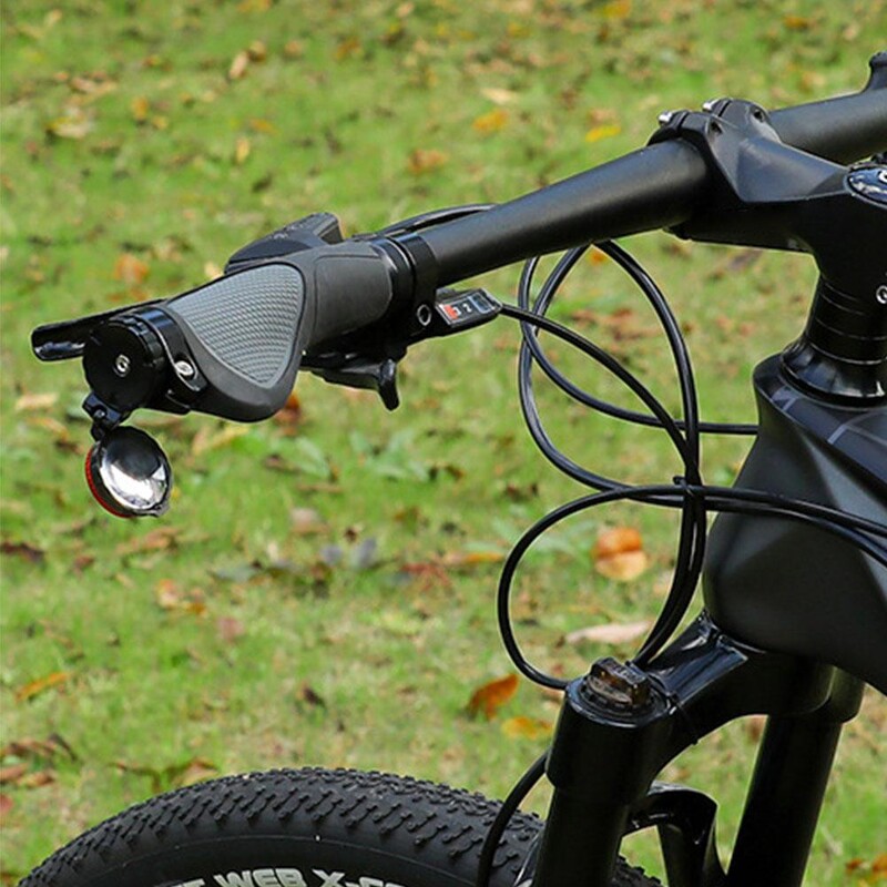 Dviračio galinio vaizdo veidrodėlis, pasukamas dviračio vairas Led įspėjamoji lemputė galinio vaizdo veidrodžiai, skirti Mtb plento dviračio šoninei vairai Mirro F3l5