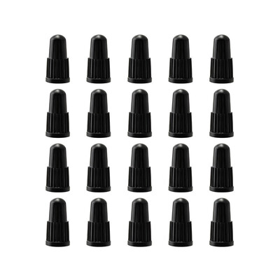 MUQZI 20PCS Капачки за клапани за гуми за велосипеди Presta Schrader Tubeless Rim Valve Прахови капаци на стеблото MTB Road BMX Аксесоари за велосипеди