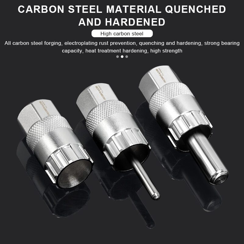 Instrument de îndepărtare a inelului de blocare a casetei de bicicletă, din oțel carbon, MTB, pentru bicicletă de șosea