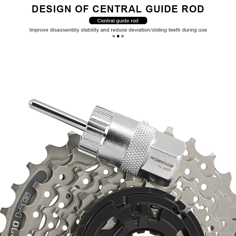 Instrument de îndepărtare a inelului de blocare a casetei de bicicletă, din oțel carbon, MTB, pentru bicicletă de șosea