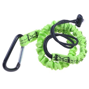 Υψηλής ποιότητας Carabiner Lanyard Retractable Safety Rope Τηλεσκοπικό ελαστικό εργαλείο αναρρίχησης Σχοινιά ασφαλείας κατά της πτώσης