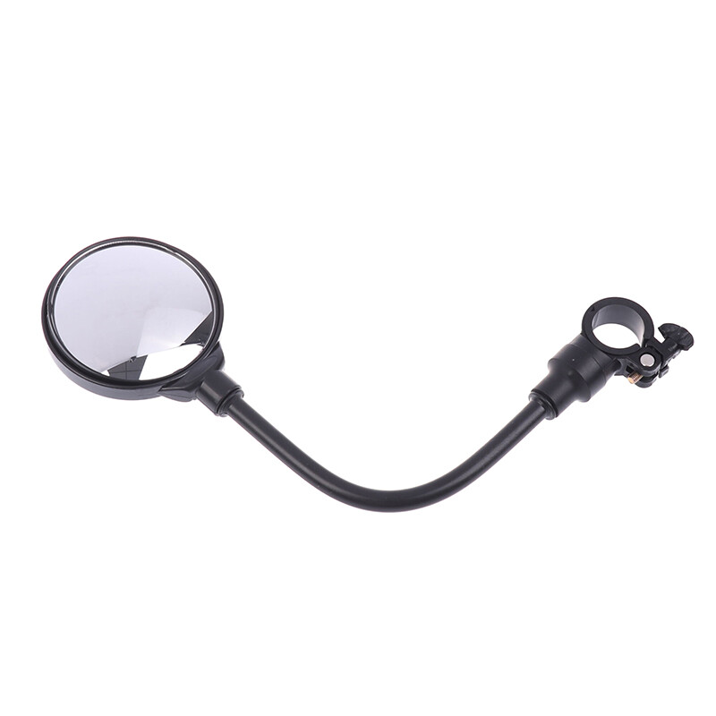 1 gab velosipēda spogulis 360 ° grozāms un regulējams stūres atpakaļskata spogulis velosipēda platleņķa atpakaļskata triecienizturīgs izliekts spogulis