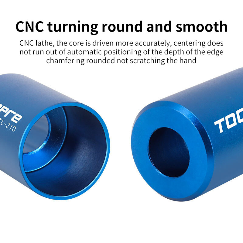 TOOPRE Planinska cesta Bicikl Alat za umetanje suncokreta Set zdjele prednje vilice Čelični nastavak za ugradnju jezgre cvijeta