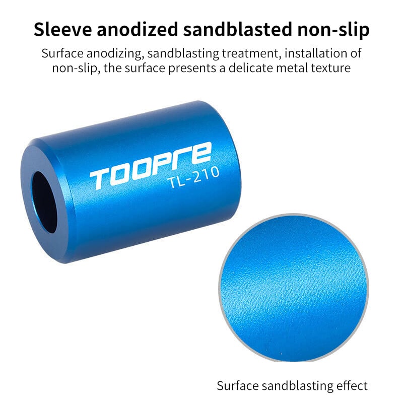 TOOPRE Planinska cesta Bicikl Alat za umetanje suncokreta Set zdjele prednje vilice Čelični nastavak za ugradnju jezgre cvijeta