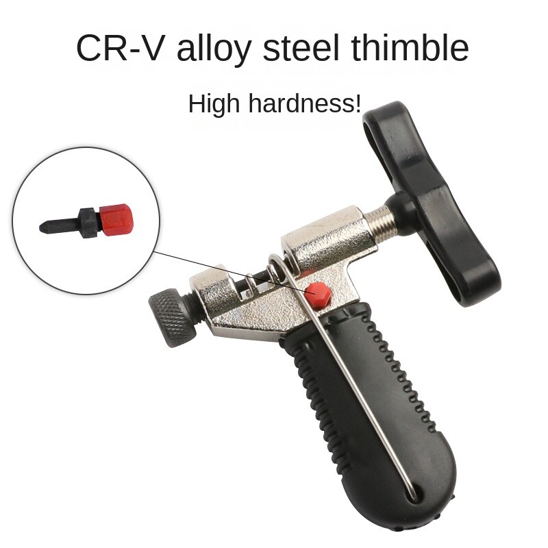 Pārnēsājams velosipēda ķēžu noņemšanas rīks Velosipēdu saites sadalītāja rīks šosejas velosipēda MTB ķēdes griezējs riteņbraukšanas remonta rīku piederumi