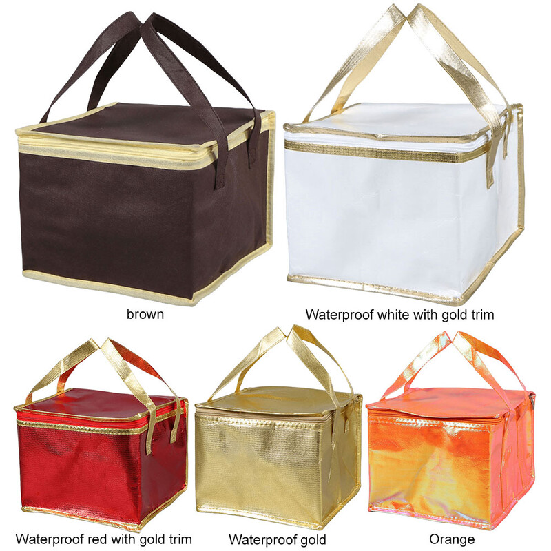Picas pārtikas piegādes maisiņš Atkārtoti lietojams izolēts termiskās uzglabāšanas turētājs kempinga siltāks aukstais termomaiss karstajam un aukstajam ēdienam