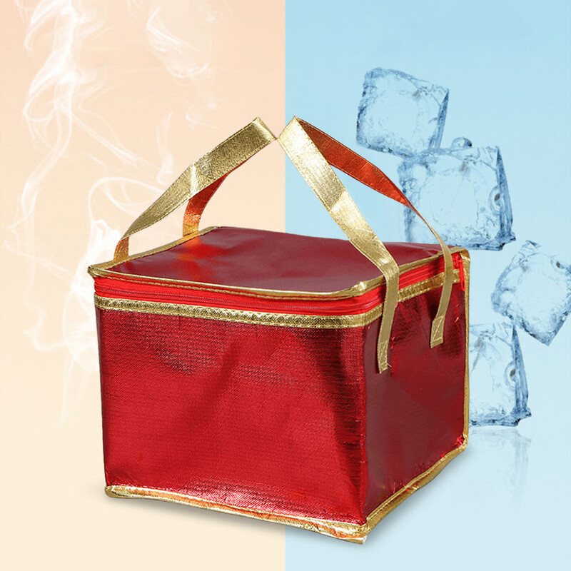 Picas pārtikas piegādes maisiņš Atkārtoti lietojams izolēts termiskās uzglabāšanas turētājs kempinga siltāks aukstais termomaiss karstajam un aukstajam ēdienam