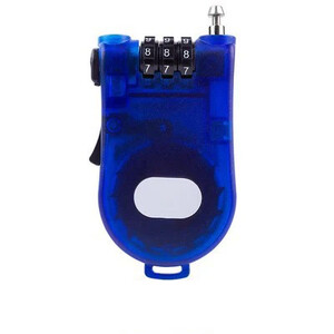 Izvelkama kabeļa slēdzene, drošības paroles atslēga tērauda kabeļu bagāžas slēdzene, kombinēta slēdzene 3 ciparu āra ūdensizturīga piekaramā atslēga