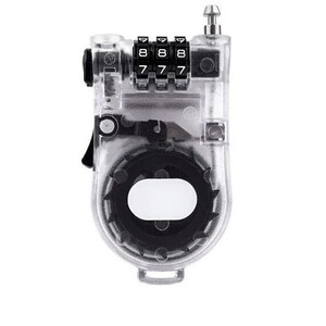 Izvelkama kabeļa slēdzene, drošības paroles atslēga tērauda kabeļu bagāžas slēdzene, kombinēta slēdzene 3 ciparu āra ūdensizturīga piekaramā atslēga