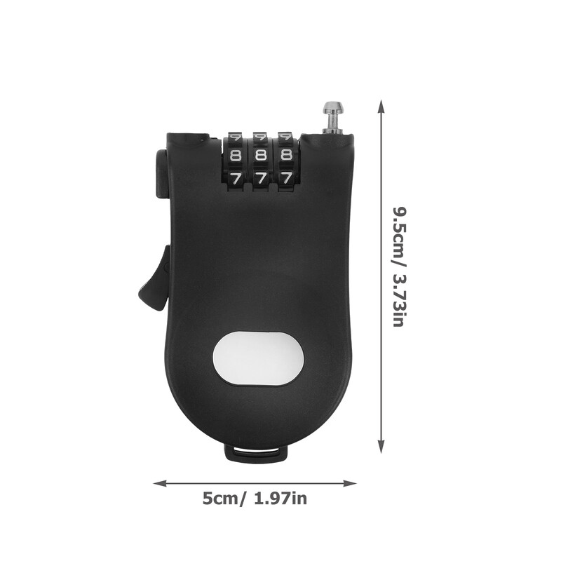 Snovborda drošības slēdzene Slēpošanas dēlis pretaizdzīšanas slēdzene Velosipēda čemodāns Paroles slēdzenes Izvelkamas tērauda kabeļa koda slēdzenes Drošības slēdzenes