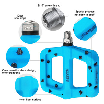 Πεντάλ ποδηλάτου Αντιολισθητικό Υπερελαφρύ νάιλον MTB Ποδήλατο βουνού Σφραγισμένα ρουλεμάν Πεντάλ Αξεσουάρ ποδηλάτου Ανταλλακτικά