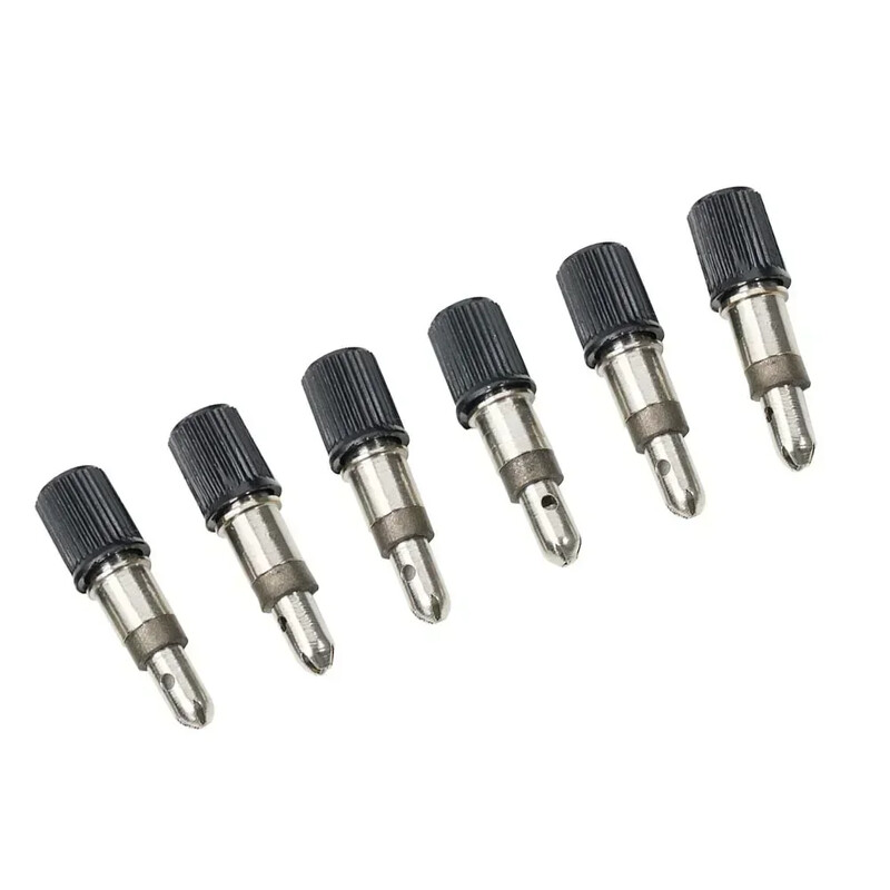 Velosipēda vārsts ar putekļu vāciņu, zibspuldzes vārsts DV Dunlop, 4/6 gabali, uzlaboti, uzticami pretvārsti, vāciņi, piederumi