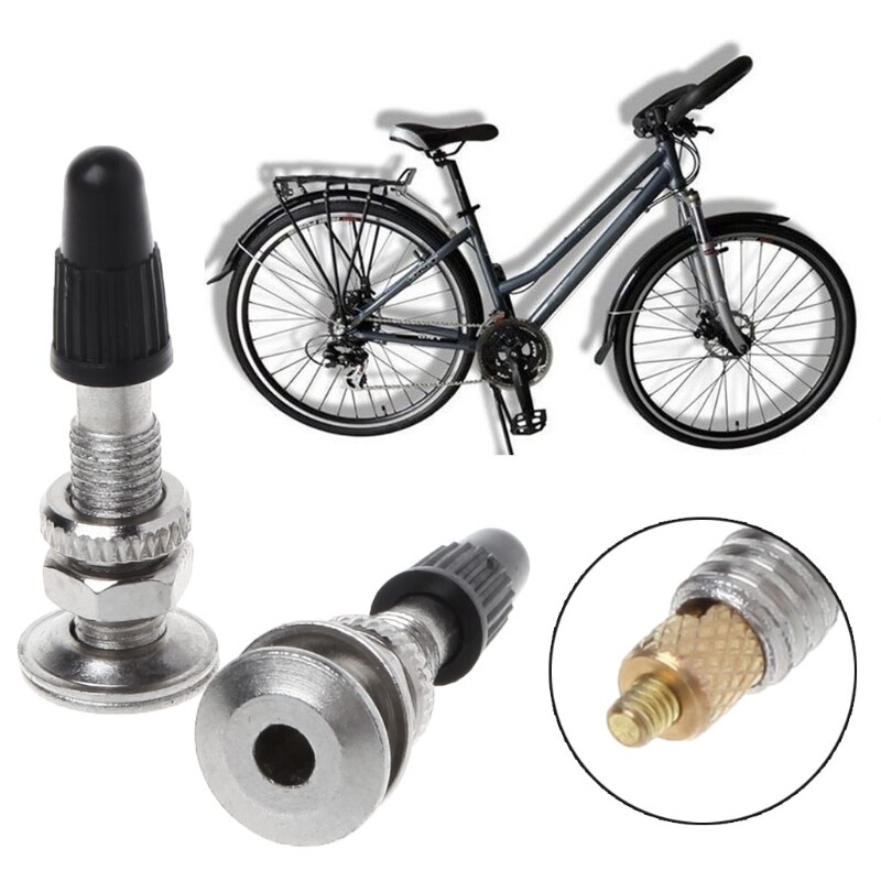 2gab 31 mm velosipēda Presta Valve īpaši vieglo riepu cinka sakausējuma MTB kalnu šosejas velosipēds