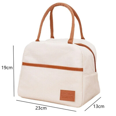 4 formas smilškrāsas, vienkārši pusdienu somas meitenēm lielas ietilpības japāņu Bento maisa izolēta termiski pārnēsājama ceļojumu piknika pusdienu kaste
