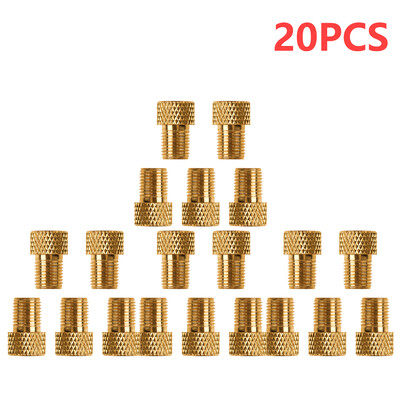 5-25 komada Presta na Schrader adaptere Pumpa za bicikl od aluminijske legure Adapter za gume Bakreni zračni ventil Konektor ventila za gume Dijelovi bicikla