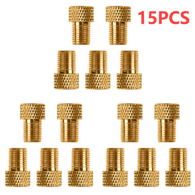 5-25 komada Presta na Schrader adaptere Pumpa za bicikl od aluminijske legure Adapter za gume Bakreni zračni ventil Konektor ventila za gume Dijelovi bicikla