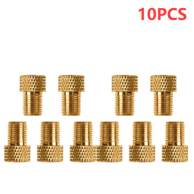 5-25 komada Presta na Schrader adaptere Pumpa za bicikl od aluminijske legure Adapter za gume Bakreni zračni ventil Konektor ventila za gume Dijelovi bicikla