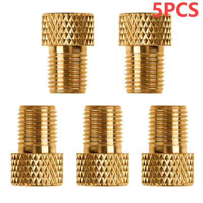 5-25 komada Presta na Schrader adaptere Pumpa za bicikl od aluminijske legure Adapter za gume Bakreni zračni ventil Konektor ventila za gume Dijelovi bicikla