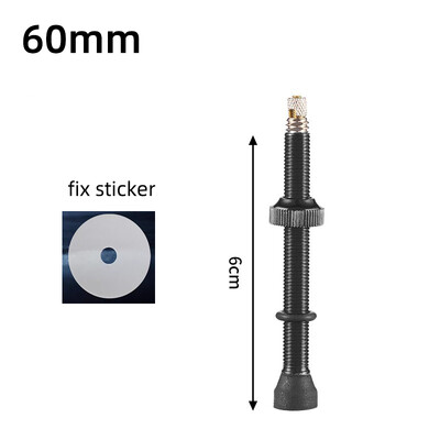 1 buc 40/60/80mm supapă Presta fără cameră F/V CNC din aliaj de aluminiu anodizat supapă pentru bicicletă pentru bicicletă de drum, supapă pentru anvelopă fără cameră, parte pentru ciclism